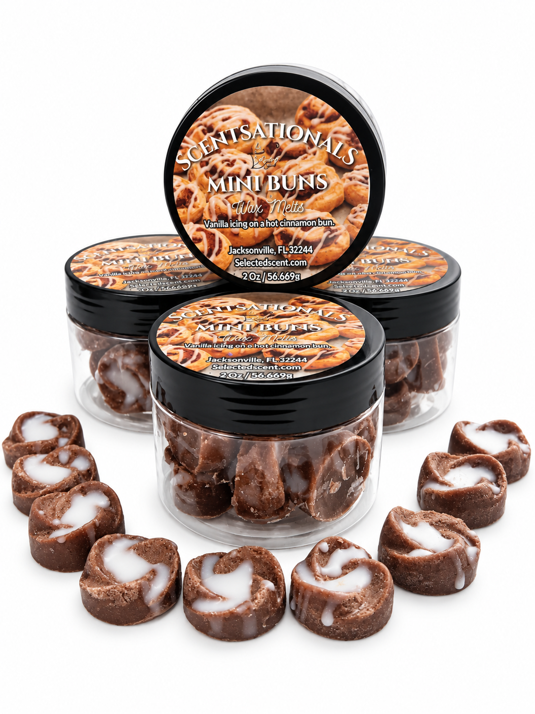 Scentsationals – Cin-A-Bun Wax Melts | Mini Buns