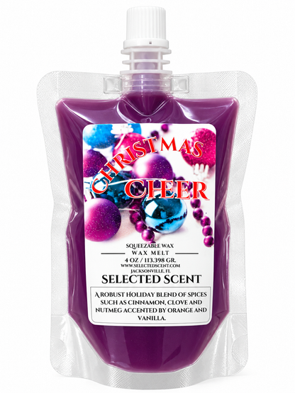 Christmas Cheer Squeezable Wax Melt | Holiday Wax Melts