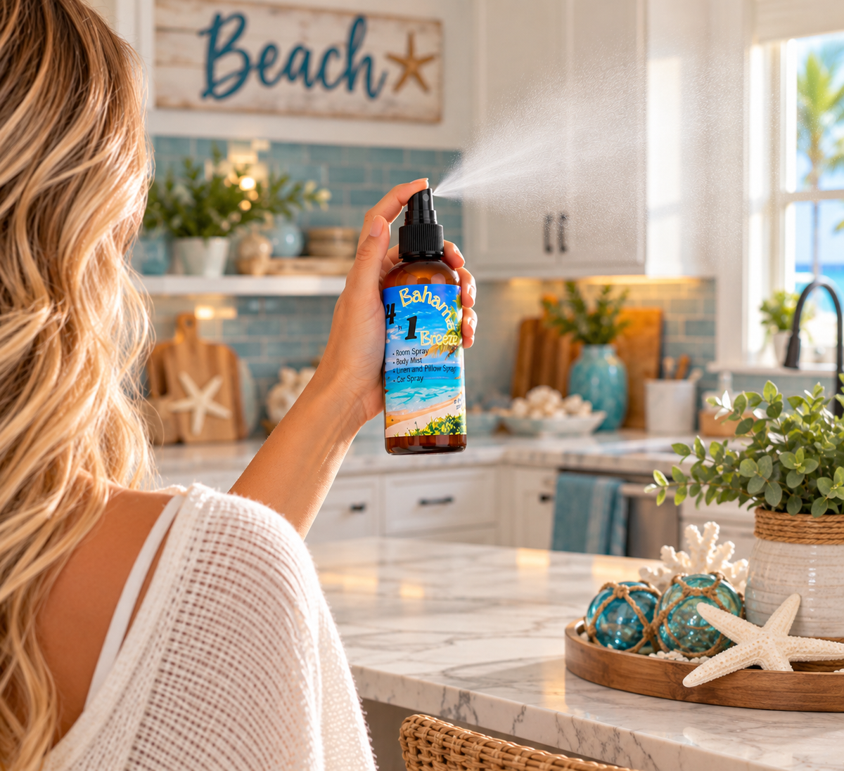 Bahama Breeze 4-in-1 Tropical Scent Air & Body Spray