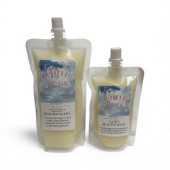 White Christmas Squeezable Wax Melt All Natural Wax Melts