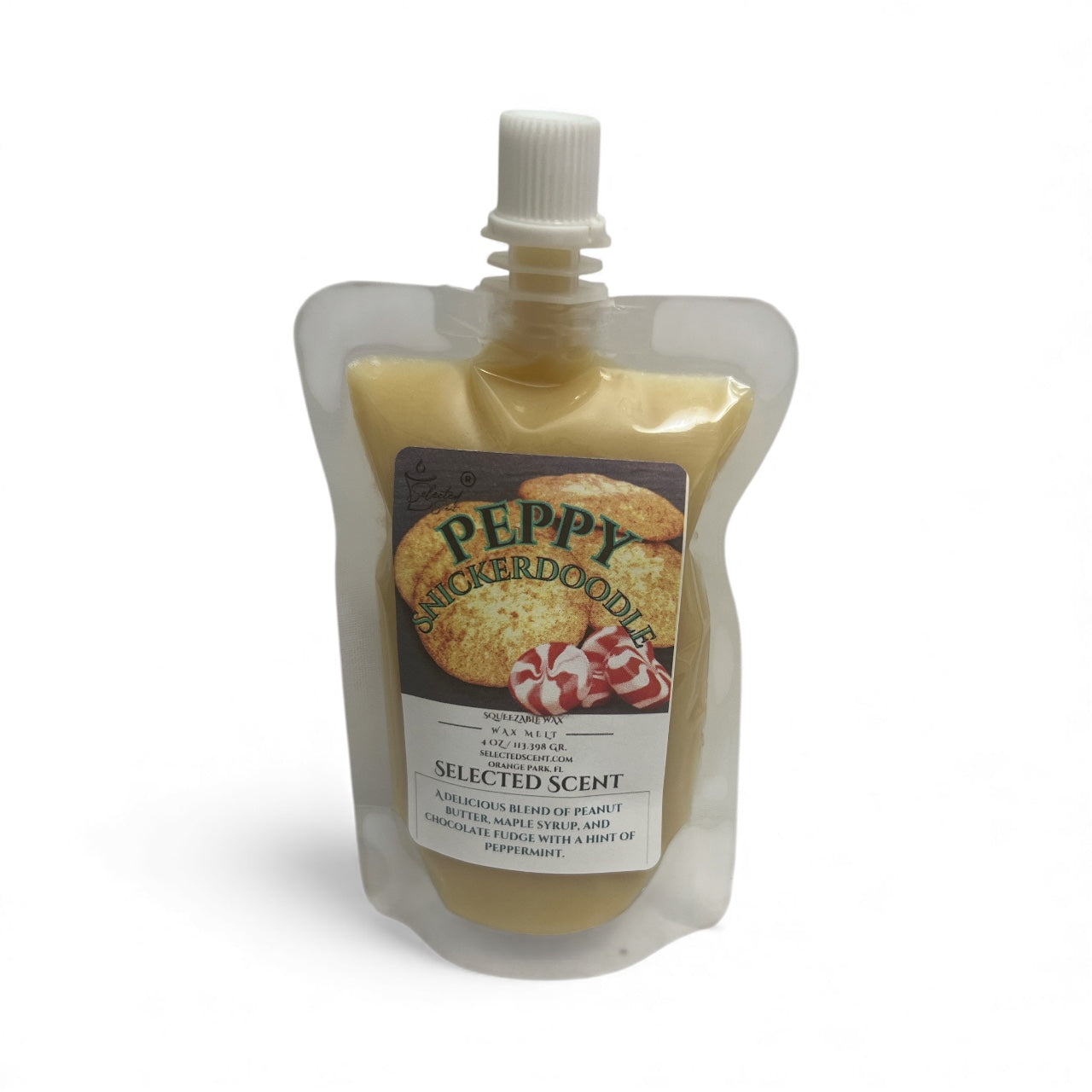 Peppy Snickerdoodle Squeezable Wax Melt All Natural Wax Melts