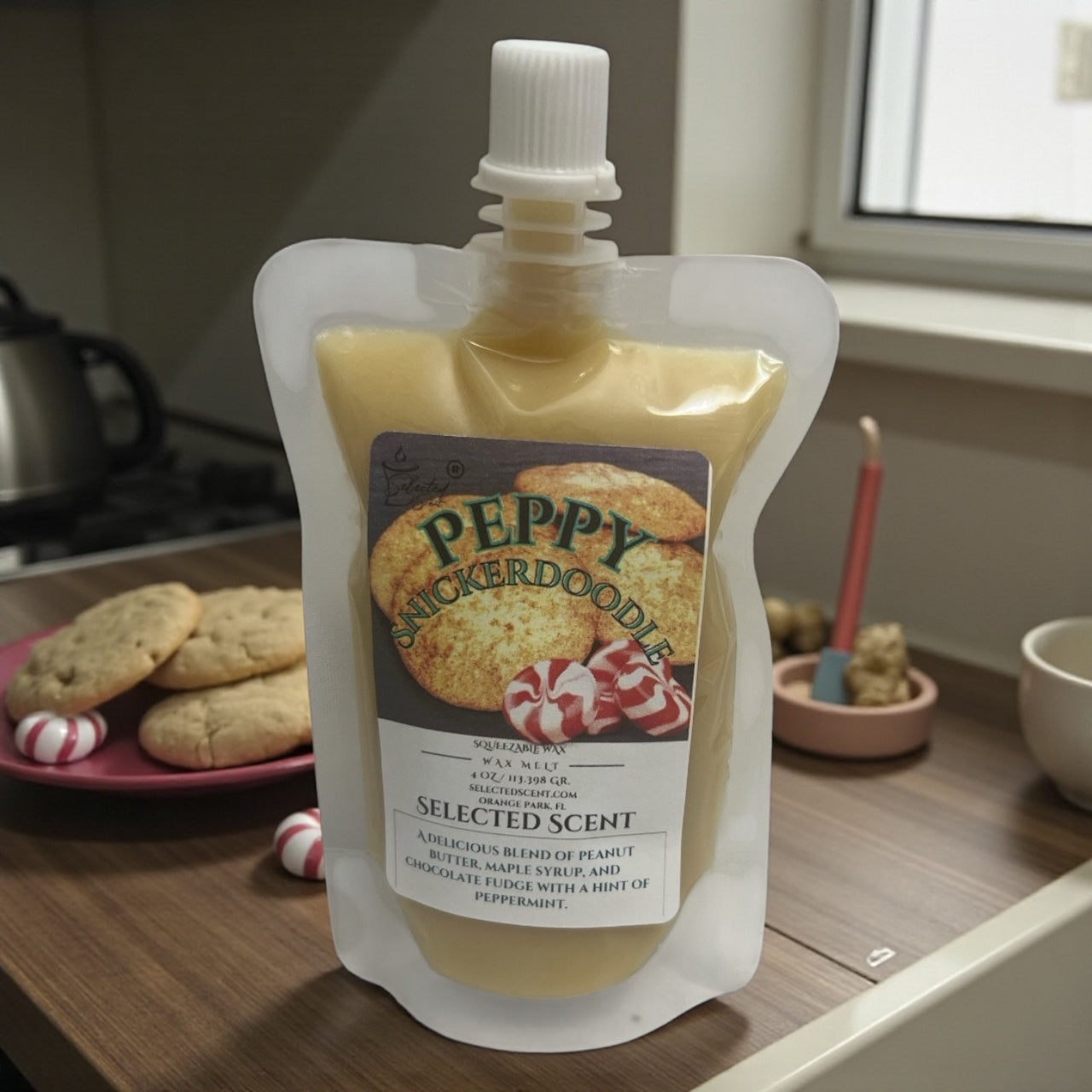 Peppy Snickerdoodle Squeezable Wax Melt All Natural Wax Melts