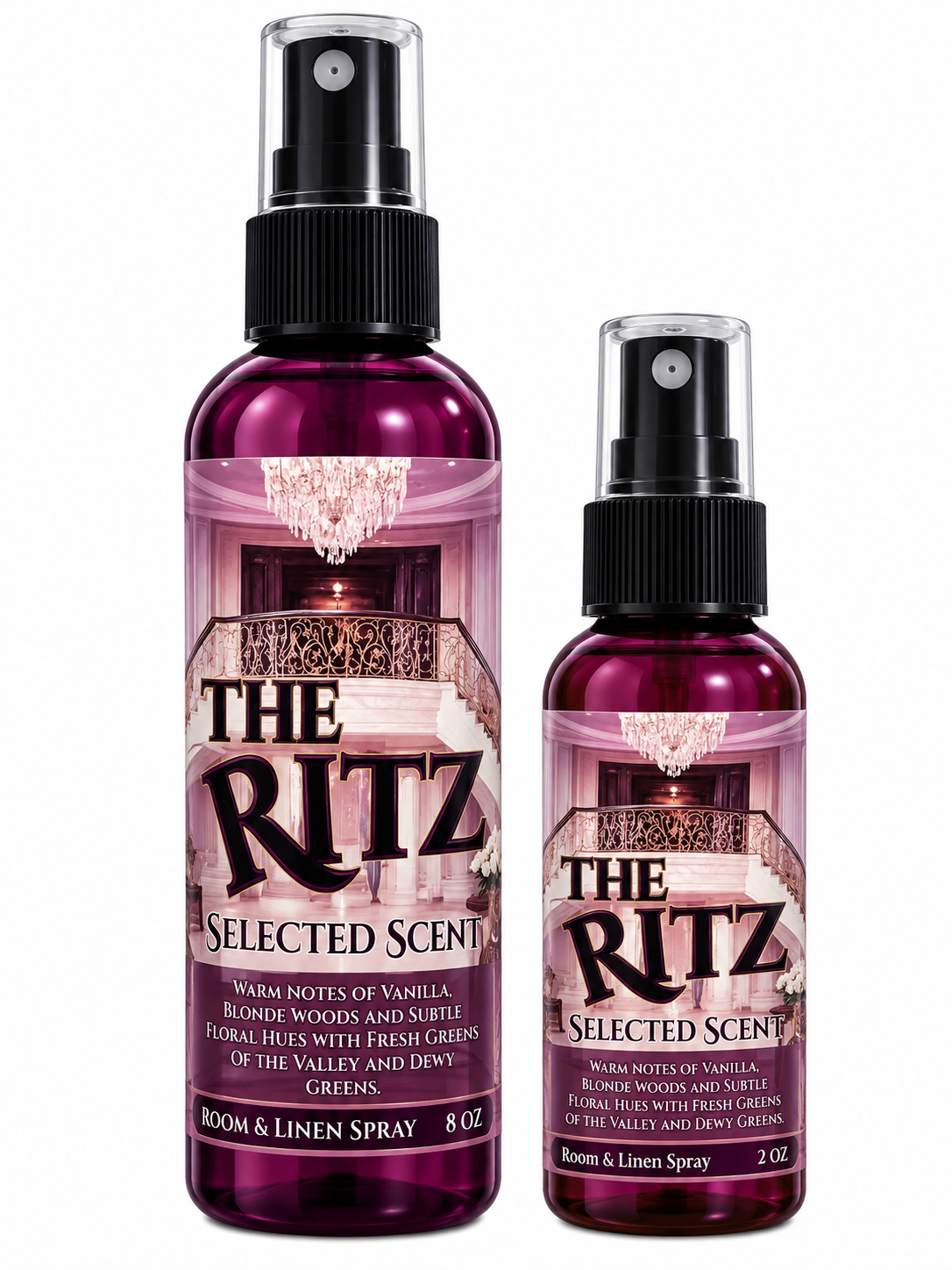 Th Ritz Room & Linen Spray – Natural Long-Lasting Scent
