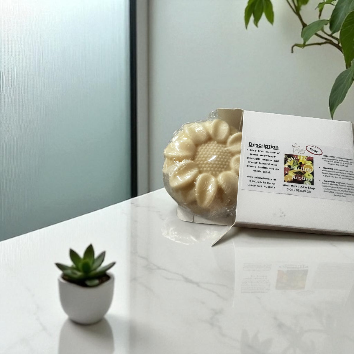 Monkeys Farting Around Goat And Aloe Soap Luxurious And Fragrant Limited Edition