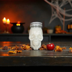 Apple Cider Donut 16 Oz Skull Shaped Fragrance Candle