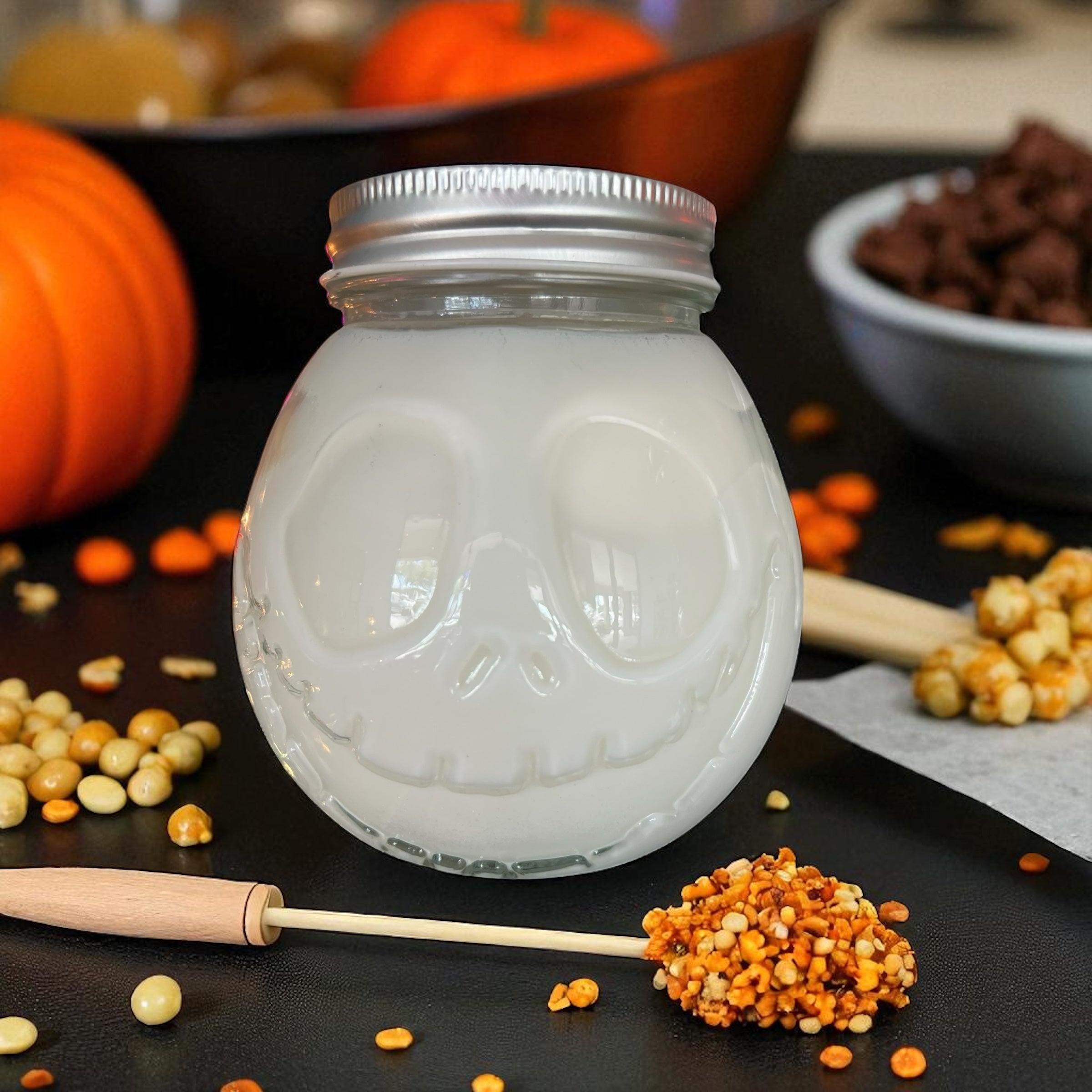 Caramel Apple 16 Oz Jack O Lantern Fall Fragrance Candle
