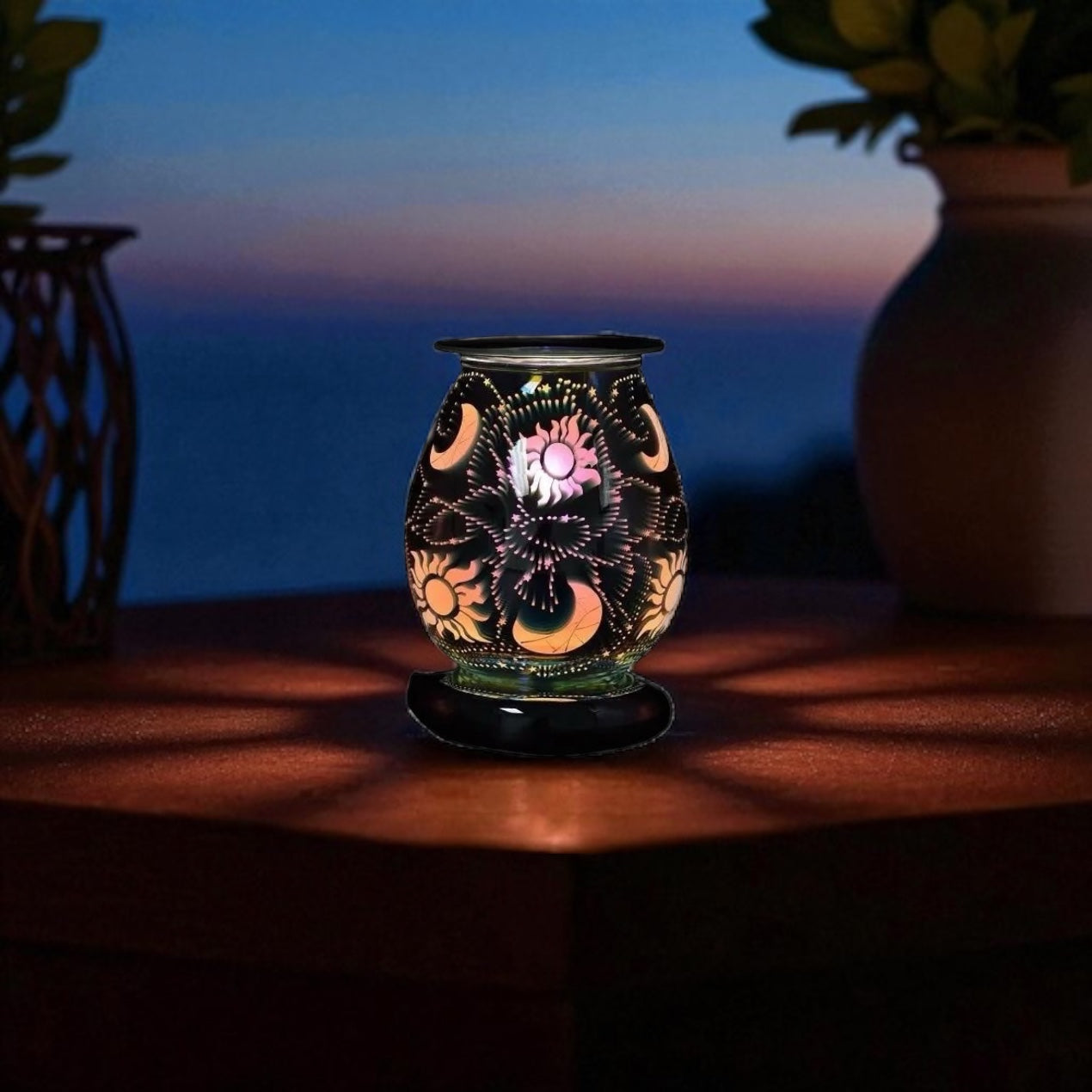 3D Sky Signs Wax And Oil Warmer Electric Decorative Warmer