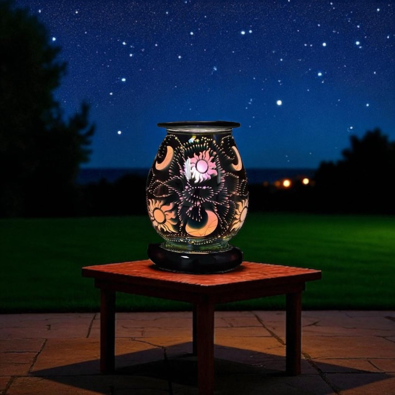 3D Sky Signs Wax And Oil Warmer Electric Decorative Warmer