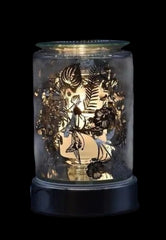 Silver Birds and Flowers Wax And Oil Warmer Electric Decorative Warmer