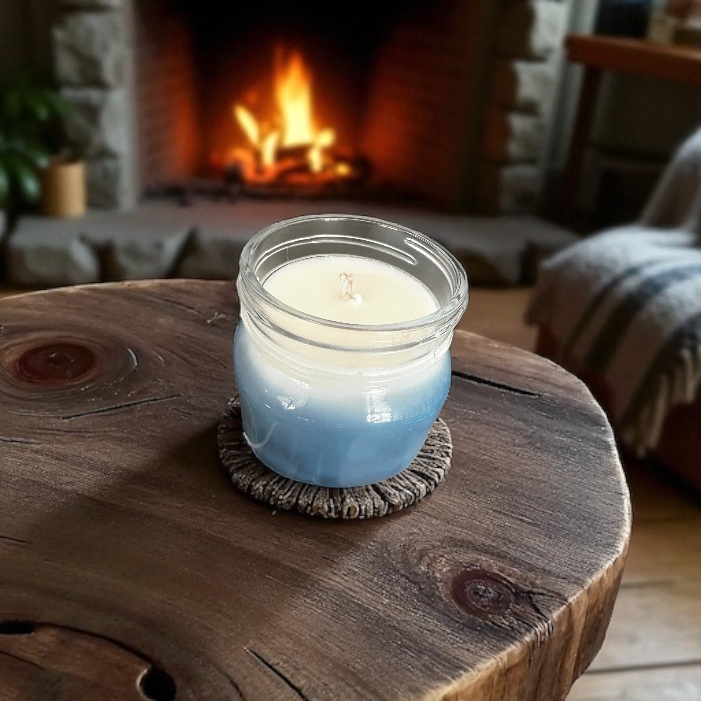 Sweater Weather 8 Oz Candle Soft And Clean Scent
