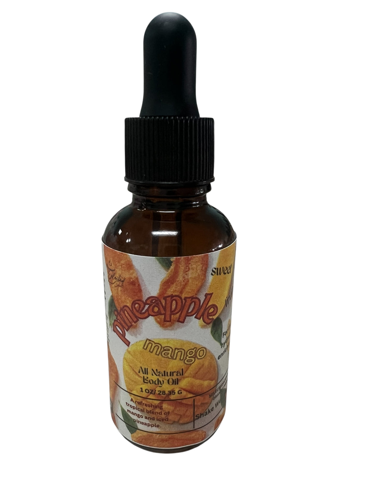 Pineapple Mango Body Oil Luxurious And Hydrating