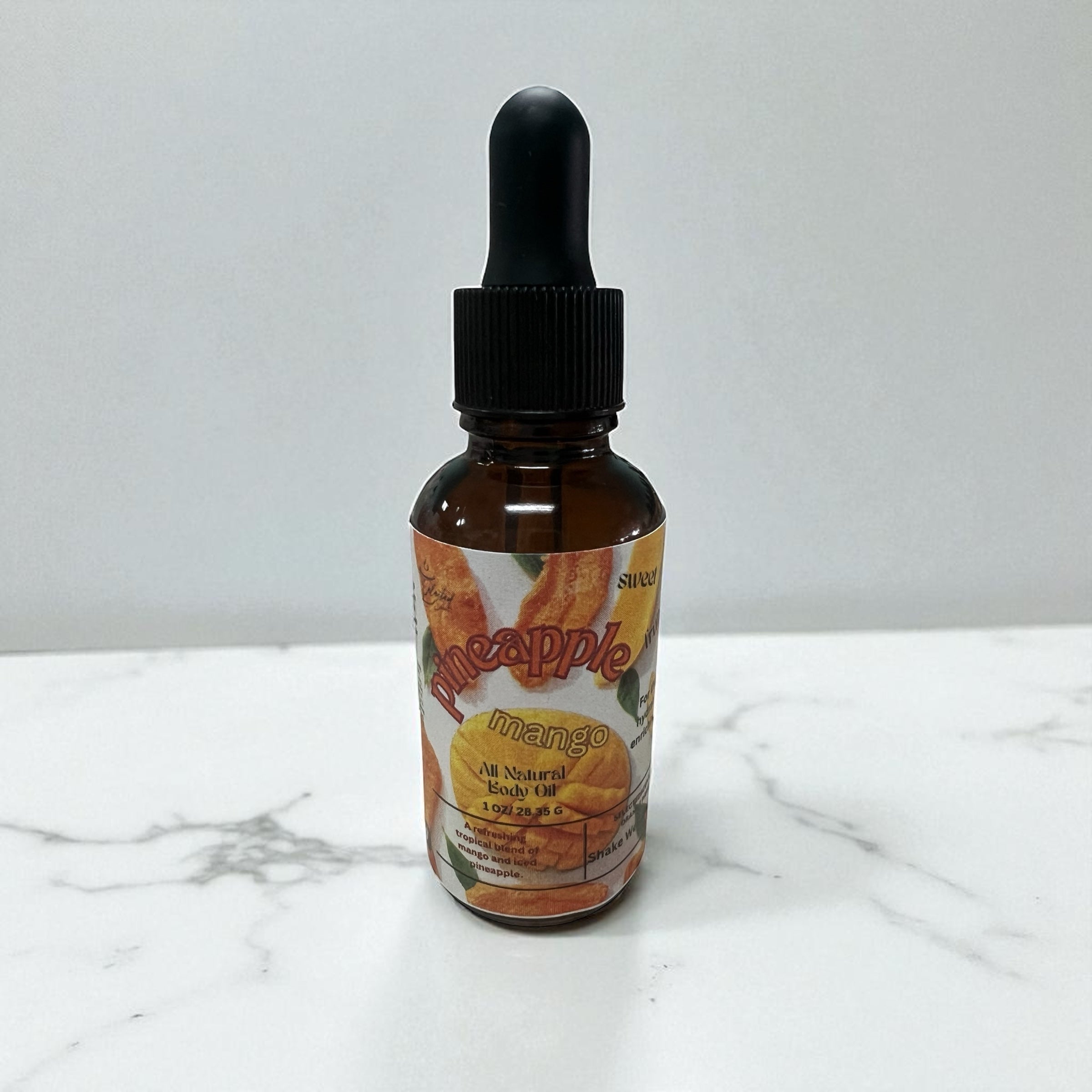Pineapple Mango Body Oil Luxurious And Hydrating