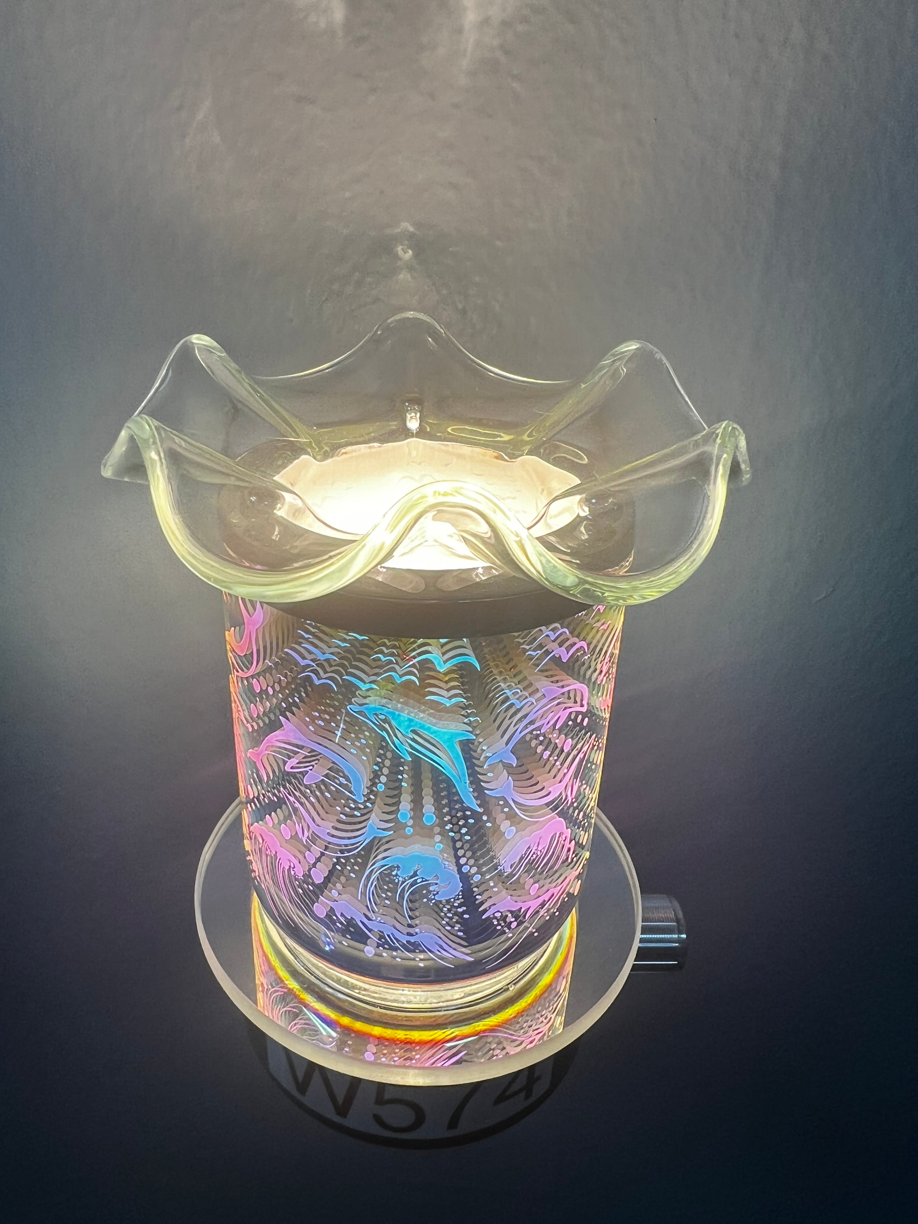 3D Dolphins Plug In Warmer Electric For Wax Melts And Oils