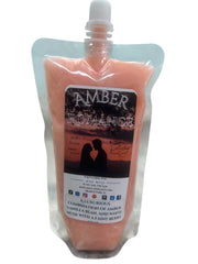 Selected Scent amber romance all natural squeezable wax melt with vanilla and musk fragrance