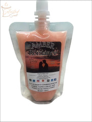 Selected Scent Amber Romance all natural squeezable wax melt with amber and vanilla aroma