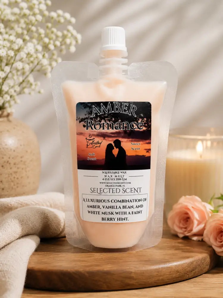 Amber romance squeezable wax melt all natural