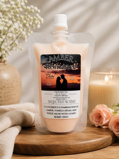 Amber romance squeezable wax melt all natural
