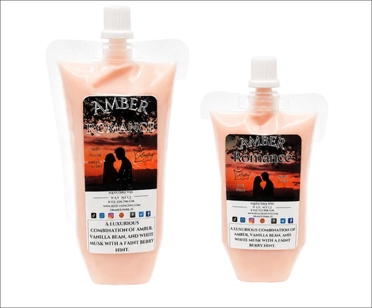 Amber romance squeezable wax melt all natural