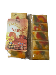 Selected Scent Amish Harvest wax melt with long lasting fall fragrance melt and autumn colors
