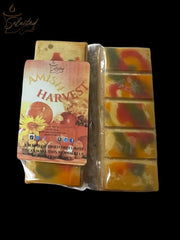Selected Scent Amish Harvest long lasting fall fragrance melt with autumn colors and spices