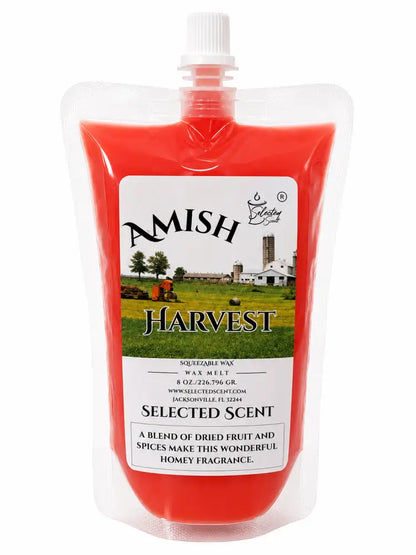Amish harvest squeezable wax melts - 8 ounces