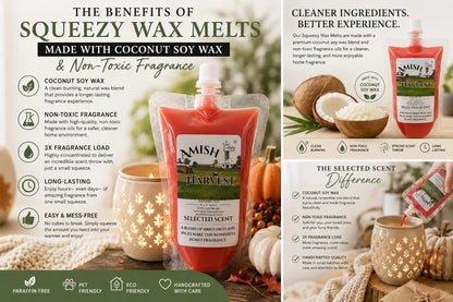 Amish harvest squeezable wax melts