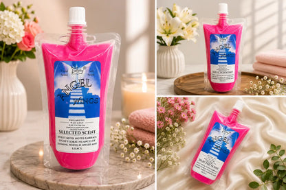 Angel wings long lasting squeezable wax melts