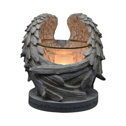 Angel wings wax and oil warmer electric with dimmer wheel