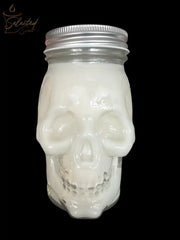 Apple Cider Donut 16 Oz Skull Shaped Fragrance Candle