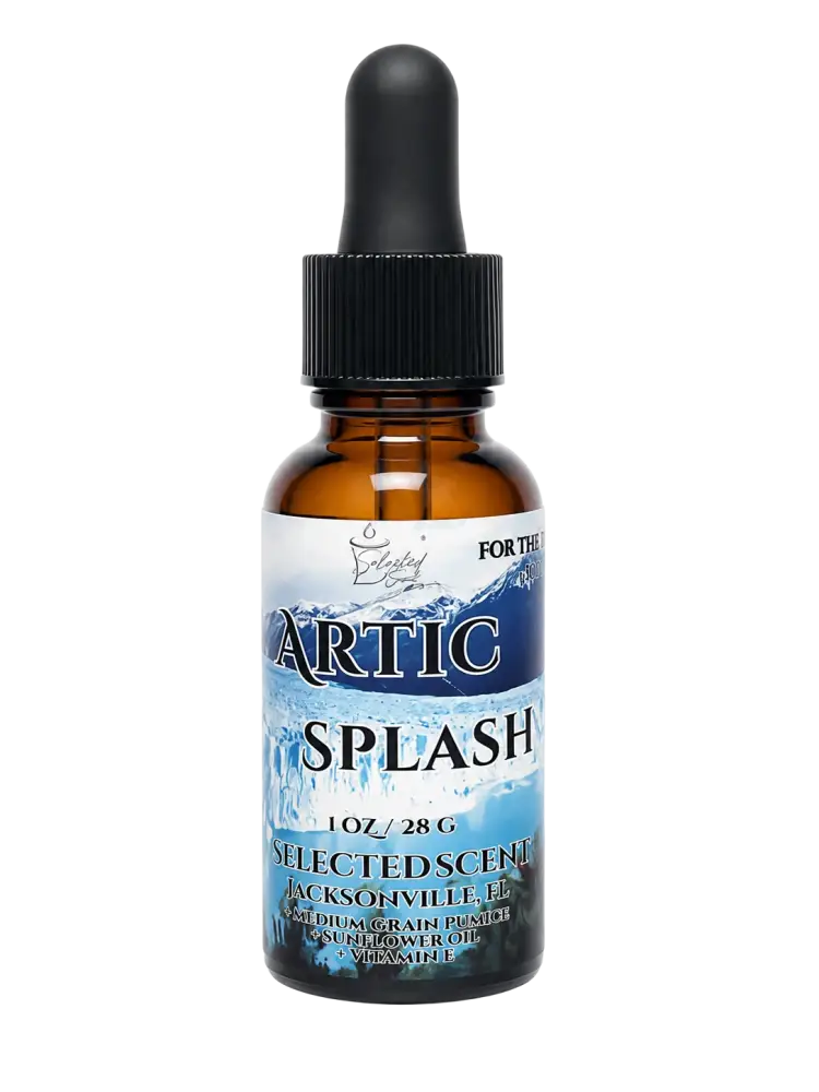 Arctic splash body oil – hydrating & long-lasting fragrance by selected scent