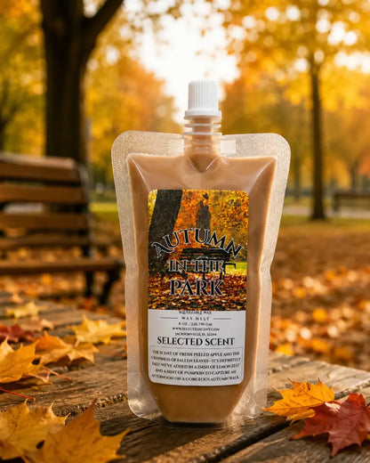 Autumn in the park squeezable wax melts