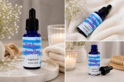Baby powder 100% fragrance oil – soft clean comfort home by selected scent