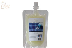 Selected Scent all natural baby powder fragrance refill pouch with blue powder image on label