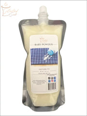 Selected Scent all natural baby powder fragrance in refill spout pouch for easy use