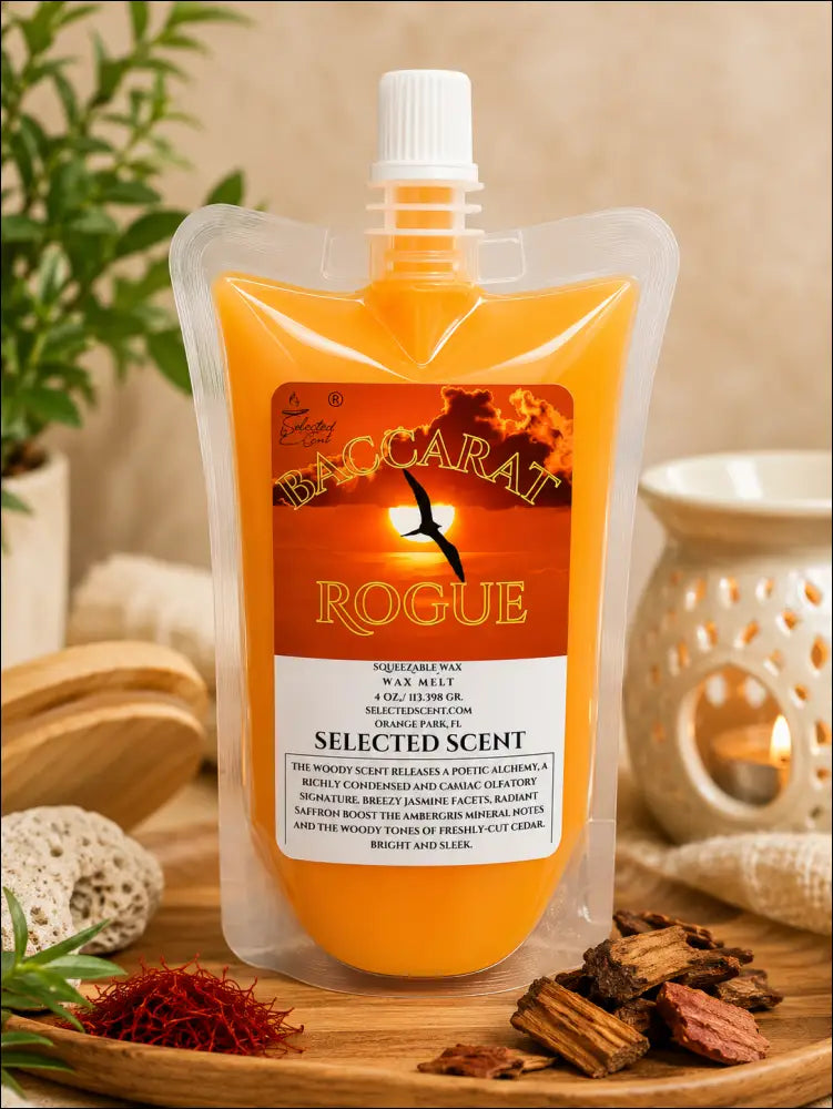 Baccarat rogue squeezable wax melt