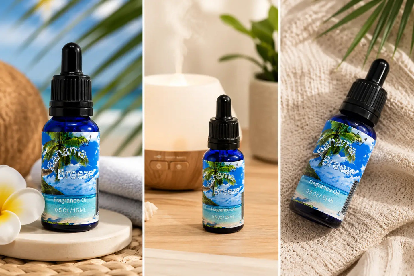 Bahama breeze 100% fragrance oil – tropical island escape home by selected scent