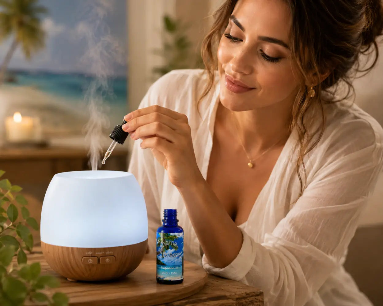 Bahama breeze 100% fragrance oil – tropical island escape home by selected scent