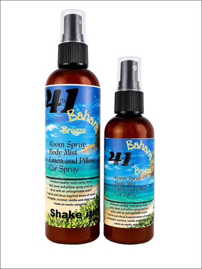 Bahama breeze 4-in-1 tropical scent air & body spray