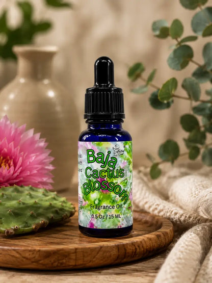 Baja cactus blossom 100% fragrance oil – desert bloom & fresh floral home by selected scent