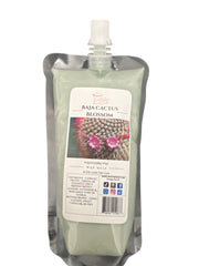 Selected Scent Baja Cactus Blossom all natural wax melts in squeezable pouch with cactus image