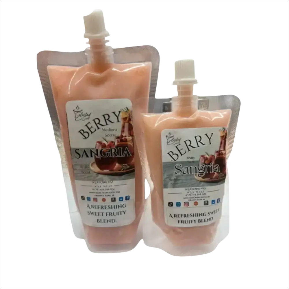 Berry sangria squeezable wax melt sweet home fragrance limited edition