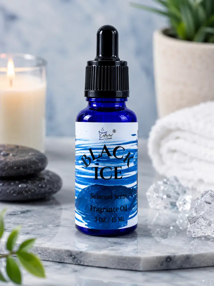 Black ice 100% fragrance oil – fresh masculine home by selected scent