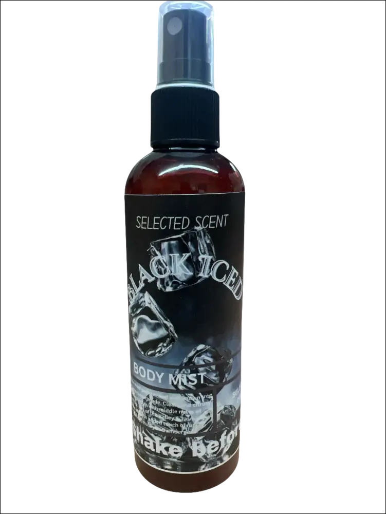 Black iced body mist 4 oz alcohol free