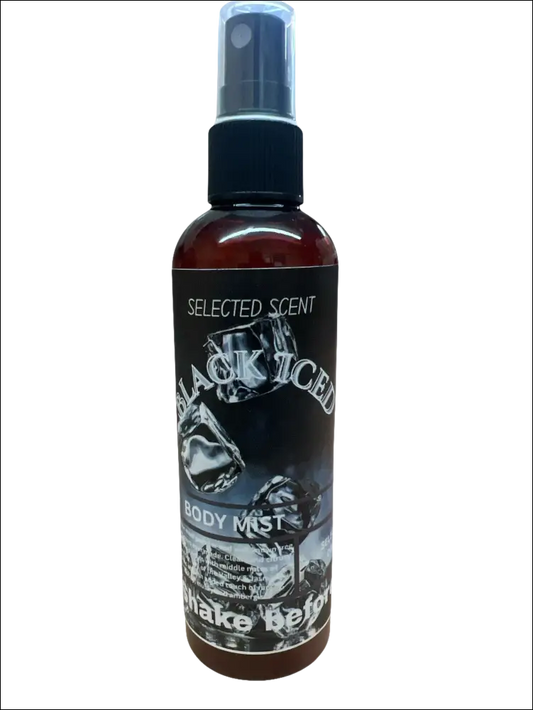 Black iced body mist 4 oz alcohol free