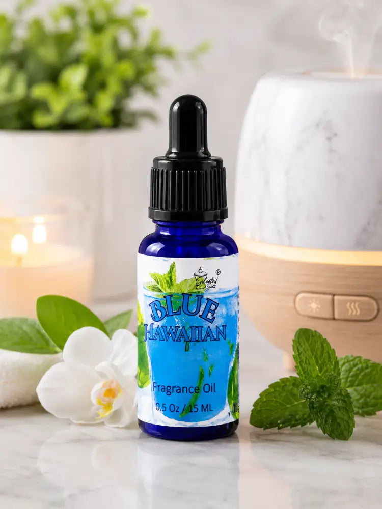 Blue hawaiian 100% fragrance oil – tropical coconut & pineapple paradise by selected scent