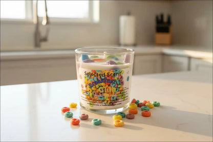 Breakfast club fruit loops 8 ounce luxury candle long lasting scented