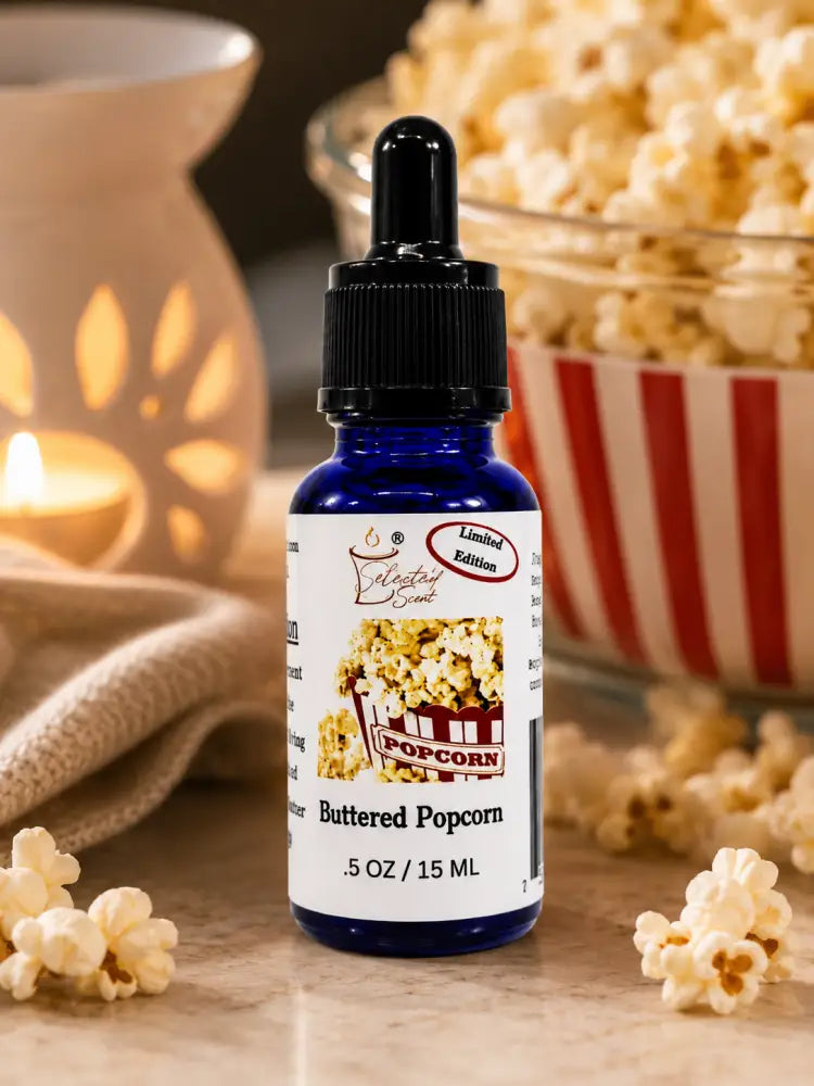 Buttered popcorn 100% fragrance oil – warm movie theater treat home by selected scent
