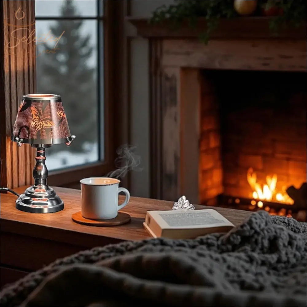 Butterfly Red Wax And Oil Warmer Electric Decorative Warmer