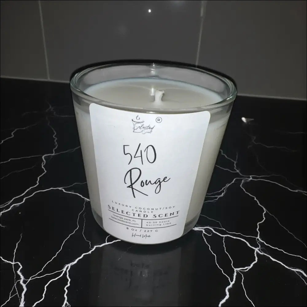 540 rouge 8 ounce luxury candle long lasting scented