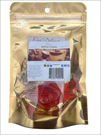 Car diffuser air freshener pendant long lasting - apple cider donut